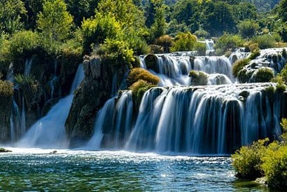 Incentive trekking tour in Krka National Park in Croatia