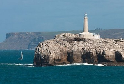 Faro de Mouro in Nordspanien Faro de Mouro in Nordspanien