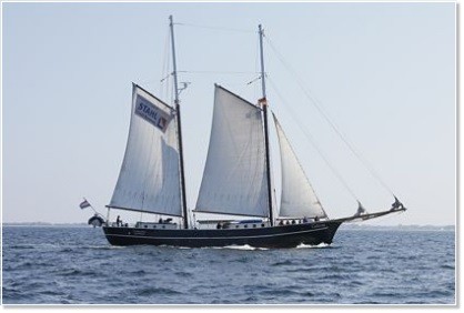 traditional sailing ship on the Baltic Sea